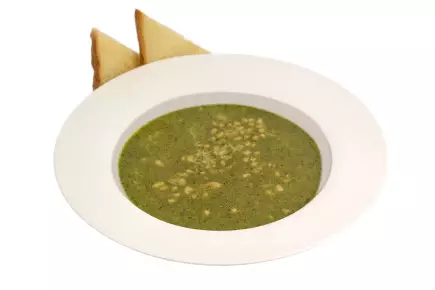Суп Песто с курицей